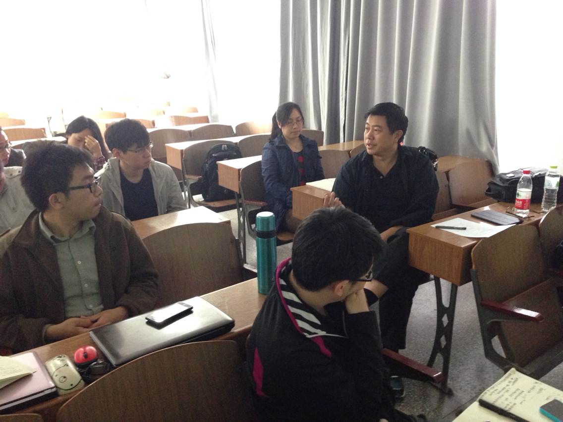 北京建筑大学金秋野教授做专题讲授-2016.3.23