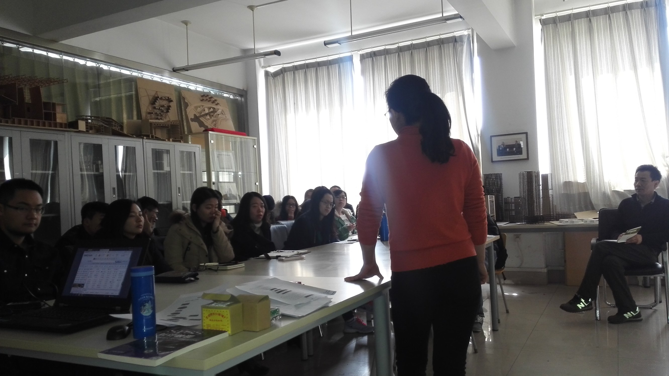 北京建筑大学金秋野教授做专题讲授-2016.3.23